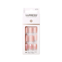 Kiss impress Keep in Touch short, 30 nails, KIM013 30pcs – Quick, Polished Manicure Look