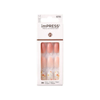 Kiss impress One Fine Day medium, 30 nails, KIMM02 24pcs – Quick, Polished Manicure Look