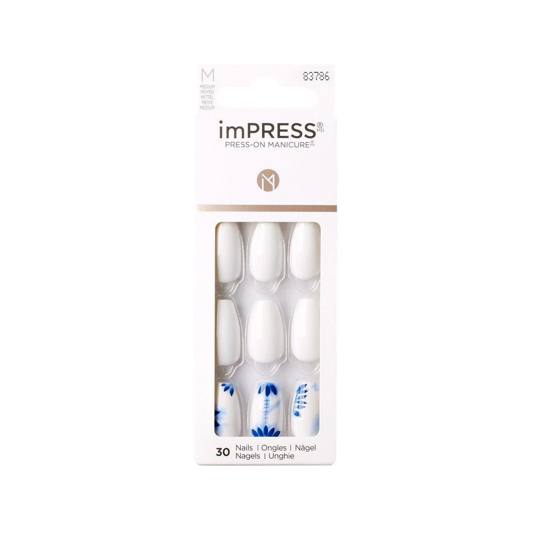 Kiss impress Tye Dye medium, 30 nails, KIMM05
