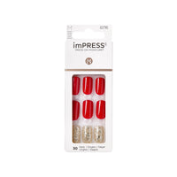Kiss impress Medium Last Love KIMM09 – Neat, Polished Nail Look