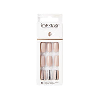 Kiss impress Cloudy medium, 30 nails, KIMM12 28pcs – Quick, Polished Manicure Look