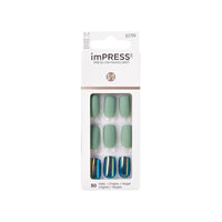Kiss impress Here We Go medium, 30 nails, KIMM13 28pcs – Quick, Polished Manicure Look