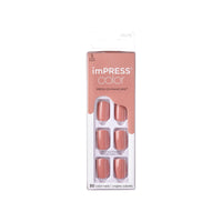 Kiss impress color Caramel short, 30 nails, IMC27C 30pcs – Quick, Polished Manicure Look