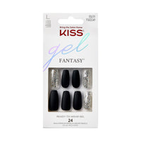 Kiss Gel Fantasy Nails- A Whole New World FG02C – Neat, Polished Nail Look