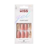 Kiss Gel Fantasy Nails- Midnight Sky FG03C – Quick, Polished Manicure Look