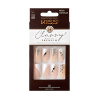 Kiss Classy Nails Premium- Gorgeous CSP02C – Quick, Polished Manicure Look