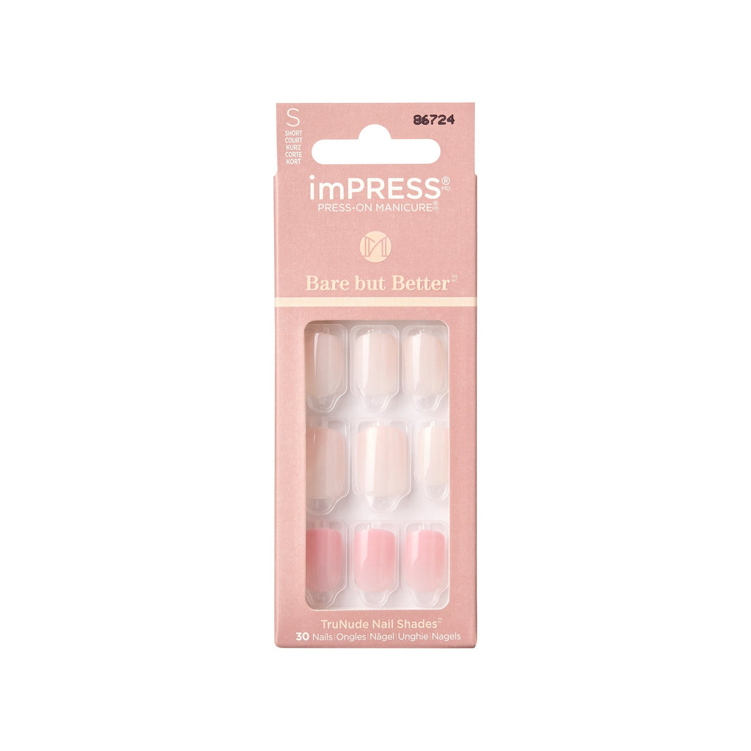 Kiss imPRESS BBB Nails- Effortless Finish IMB02C