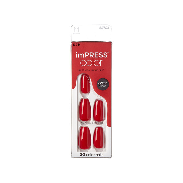 KISS imPRESS Color Press-On Nails