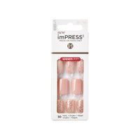 Kiss impress Wide Just Dream short, 30 nails, IMW01C 30pcs – Quick, Polished Manicure Look