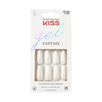 Kiss Gel Fantasy Nails- True Color FS07C – Neat, Polished Nail Look