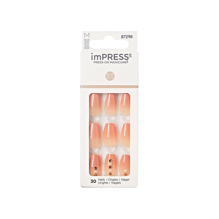 Kiss impress The End medium, 30 nails, IMM20C 28pcs – Quick, Polished Manicure Look