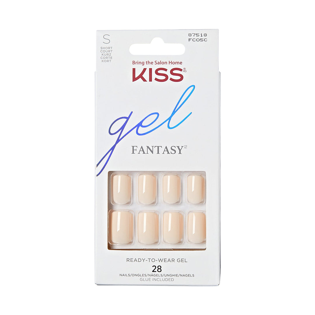 Kiss Gel Fantasy Nails- Creamy FC05C