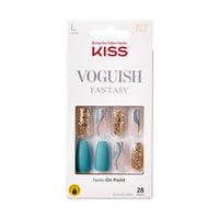 Kiss voguish Style Hunter Long, 28 nails, FV08C 28pcs – Quick, Polished Manicure Look