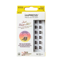 Kiss imPRESS Press on Falsies Single01 ILS01C – Defined, Fuller-Looking Lashes