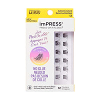 Kiss imPRESS Press on Falsies Single02 ILS02C – Defined, Fuller-Looking Lashes