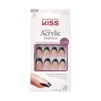 Kiss Acrylic French Color - Flame SFO01C – Neat, Polished Nail Look