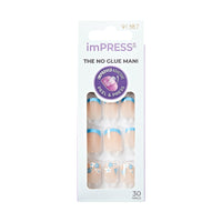 Kiss imPRESS Nails - Snooze IFM01C – Neat, Polished Nail Look