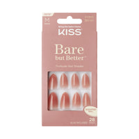 Kiss BareBut-BetterNails Fairest Nude BN16 – Neat, Polished Nail Look