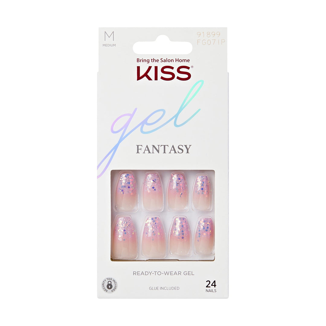 Kiss Gel Fantasy Nails - Winter Sparks FG07C