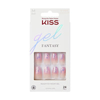 Kiss Gel Fantasy Nails - Winter Sparks FG07C – Neat, Polished Nail Look