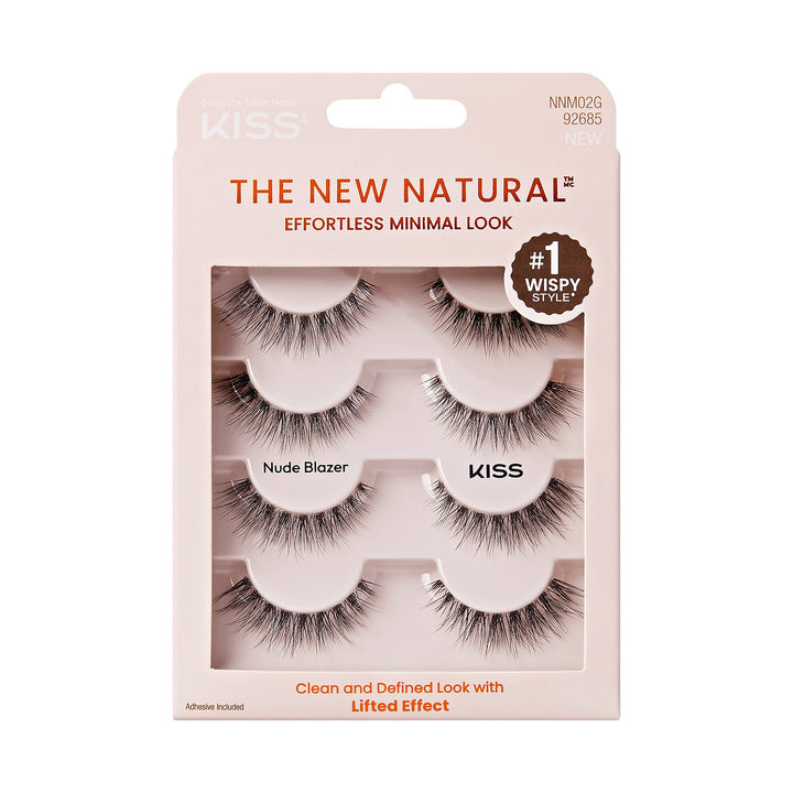 Kiss LASH THE NEW NATURAL Multi NNM02C – Defined, Fuller-Looking Lashes