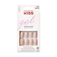 Kiss gel fantasy Howdy Patna short, 28 nails, KGN27C 28pcs – Quick, Polished Manicure Look
