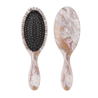 WetBrush Original Detangler-Metallic Marble-Bronze" – Gentle Detangling for Wet & Dry Hair
