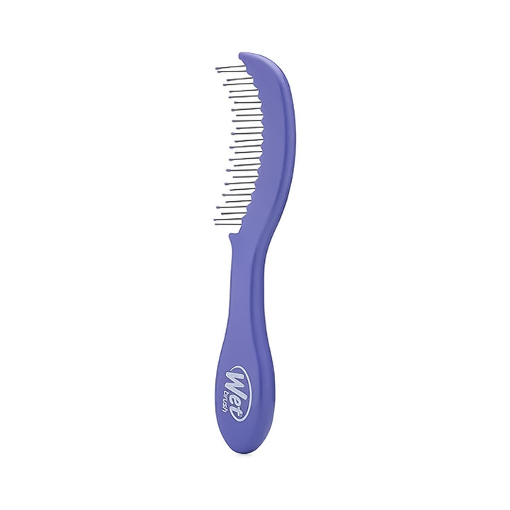 WetBrush Custom Care Thin Hair Detangling Comb-Purple – Gentle Detangling for Wet & Dry Hair
