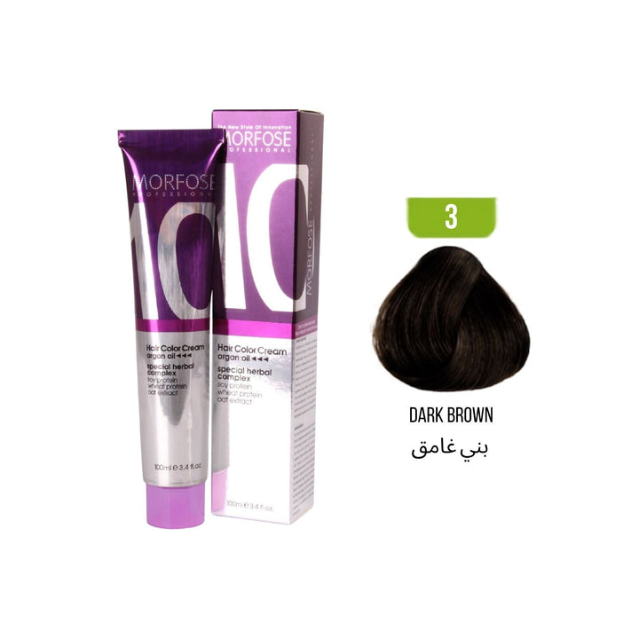Morfose Hair Color Cream 100ml – Rich, Even-Looking Hair Color