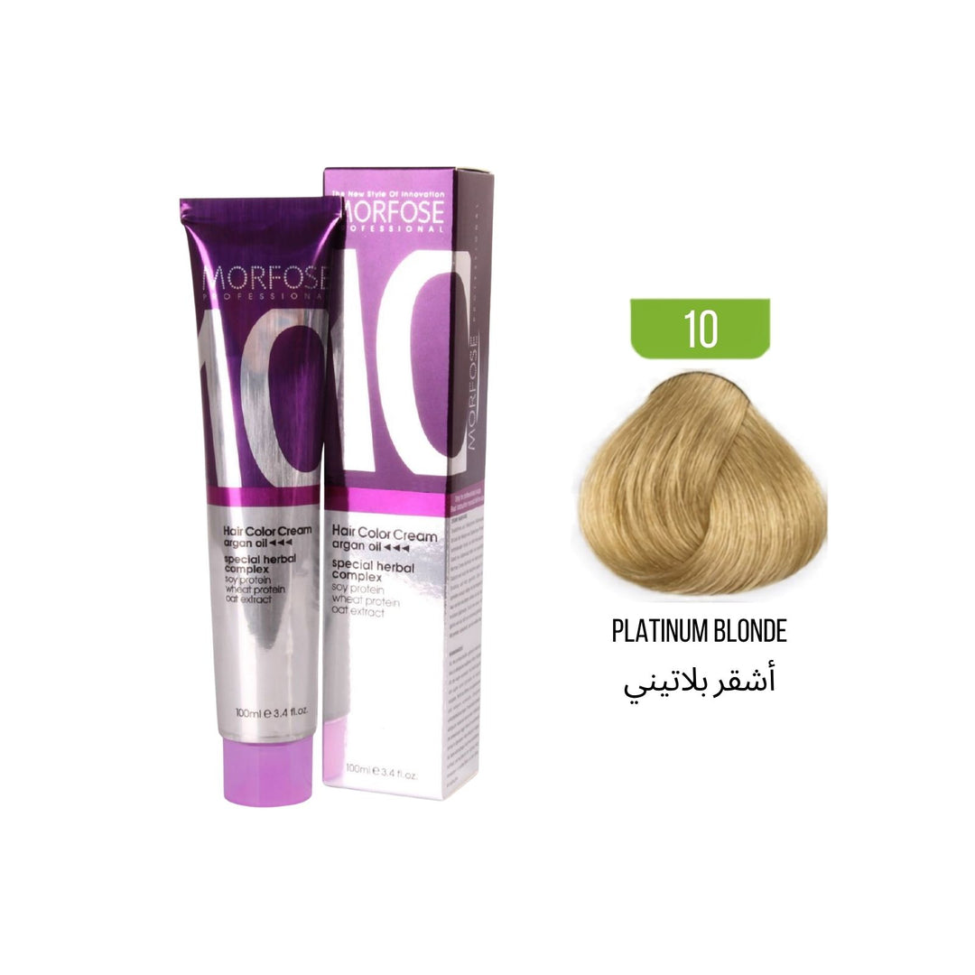 Morfose No 10 Hair Color Cream