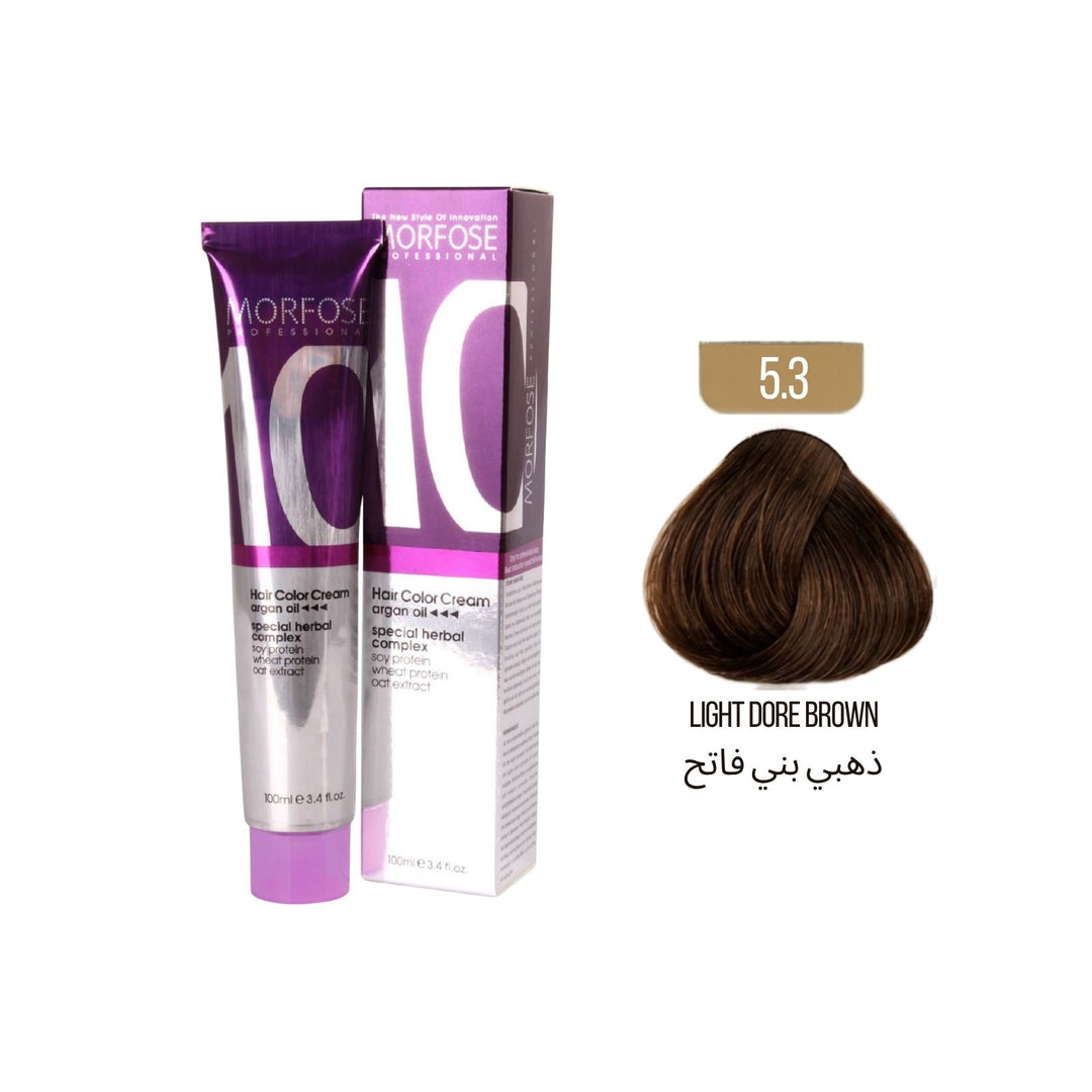 Morfose No 5.3 Hair Color Cream