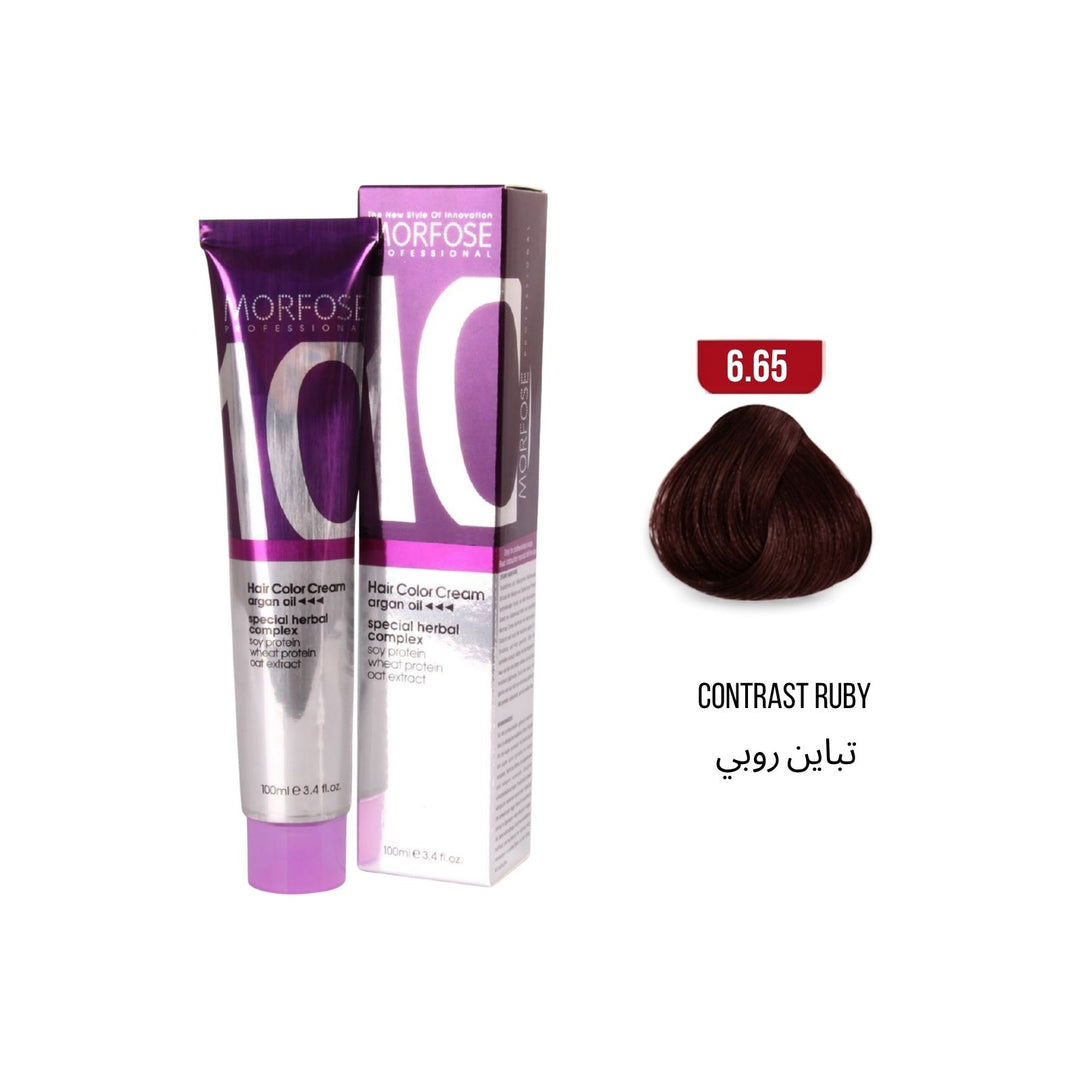 Morfose No 6.65 Hair Color Cream