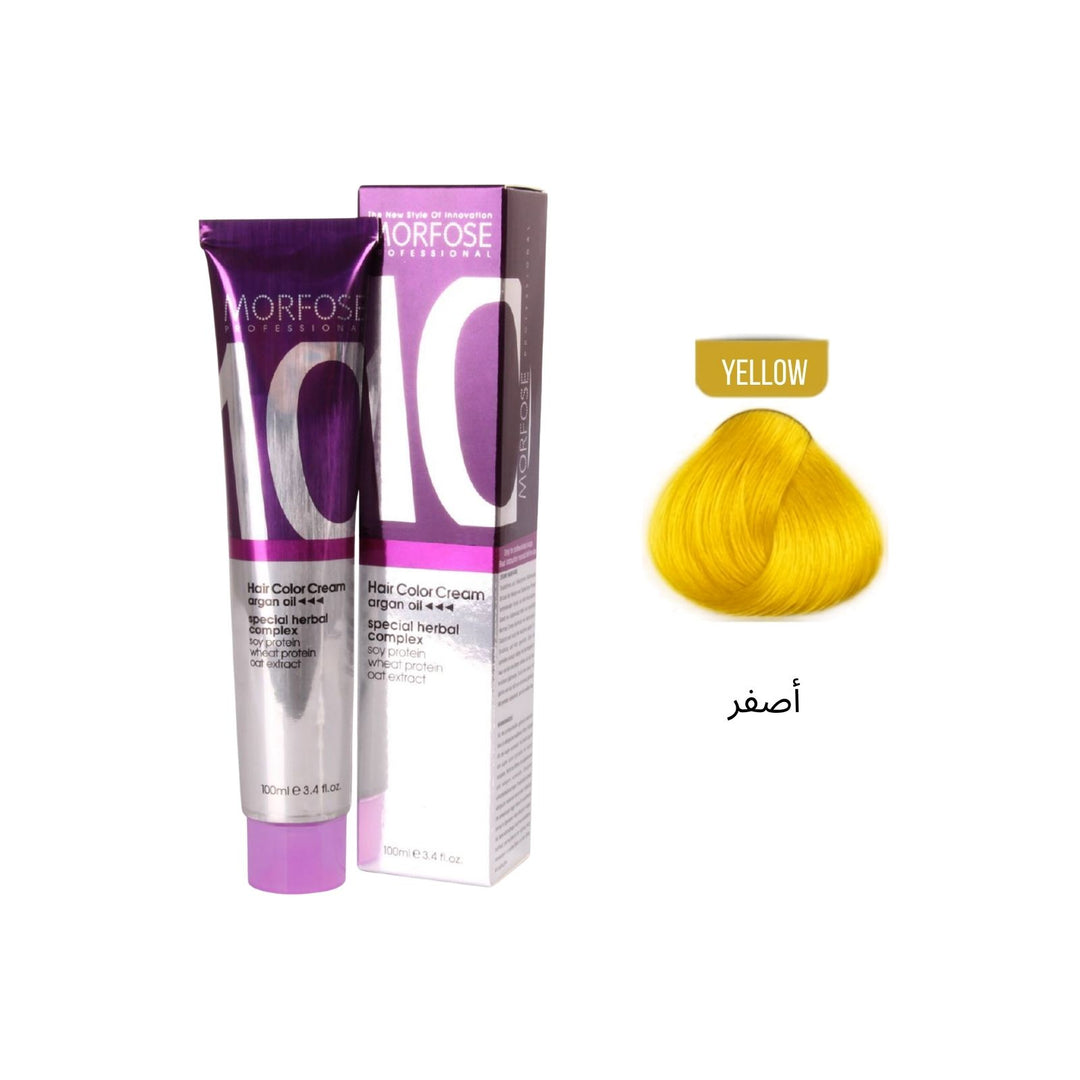 Morfose Hair Color Cream Yellow