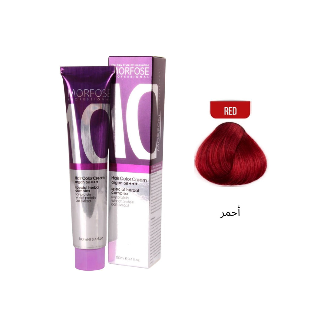Morfose Hair Color Cream Red