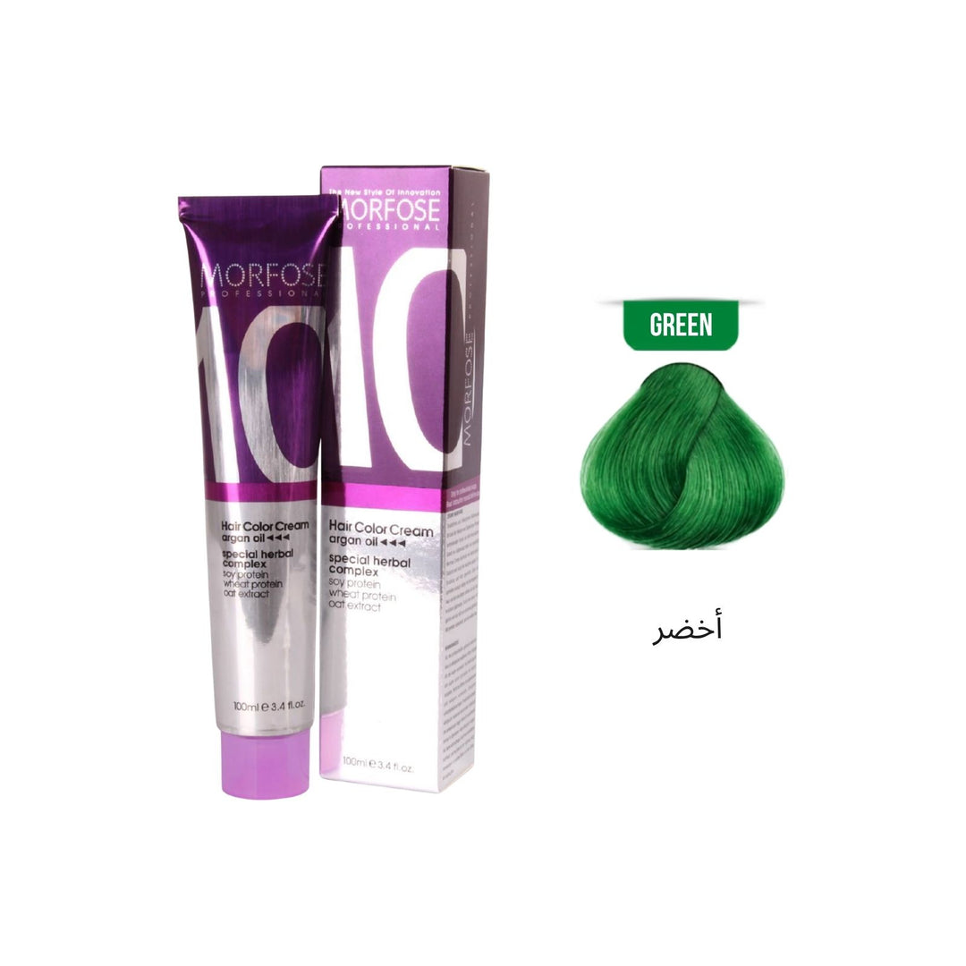 Morfose Hair Color Cream Green