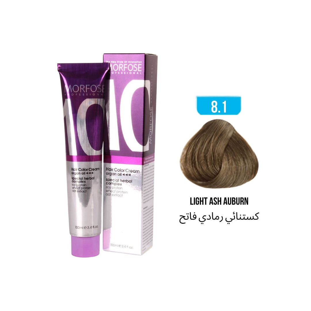 Morfose No 8.1 Hair Color Cream
