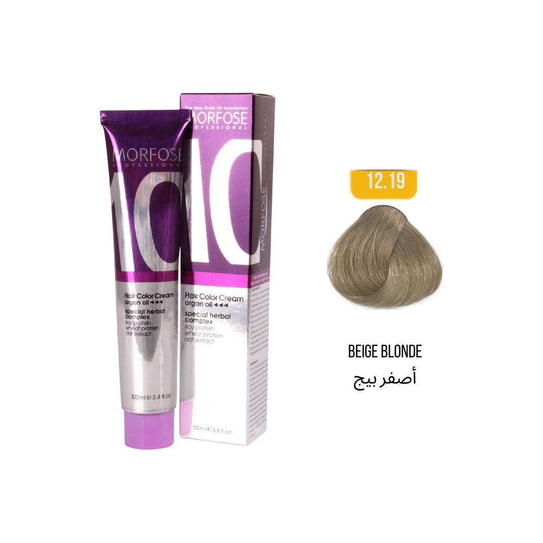 Morfose No 12.19 Hair Color Cream