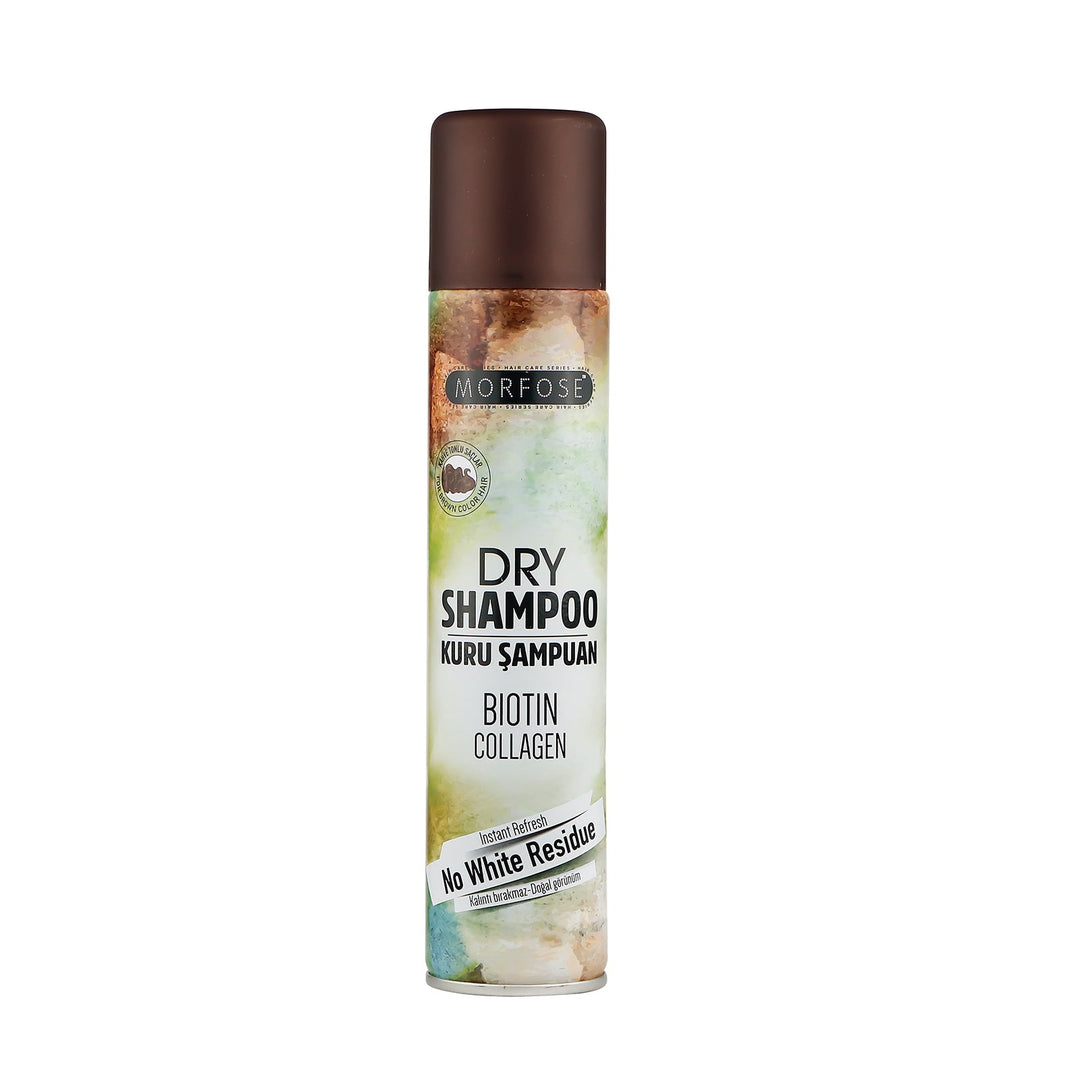 Morfose Biotin & Collagen Dry Shampoo For Brown Hair