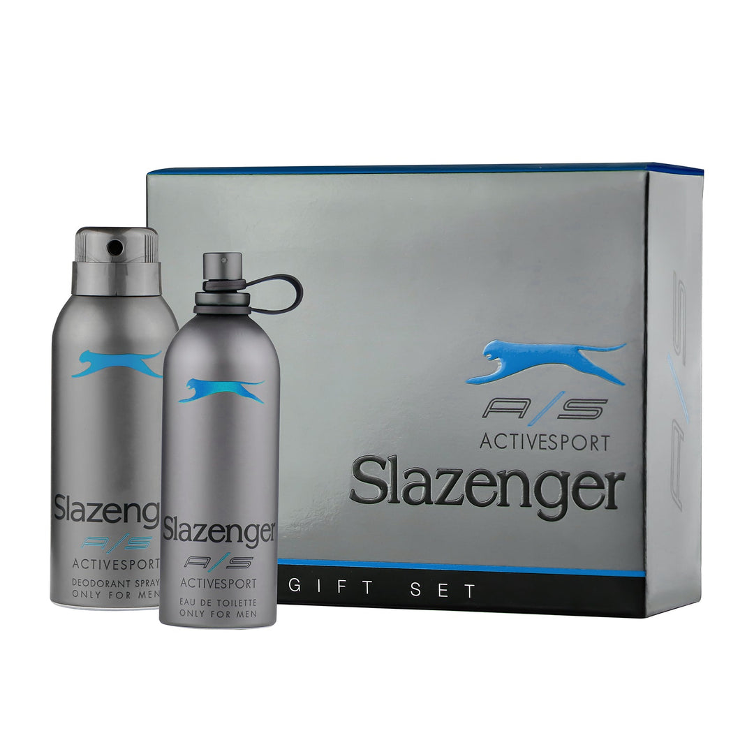 Slazenger Blue SET eau de toilette & deodorant spray for men