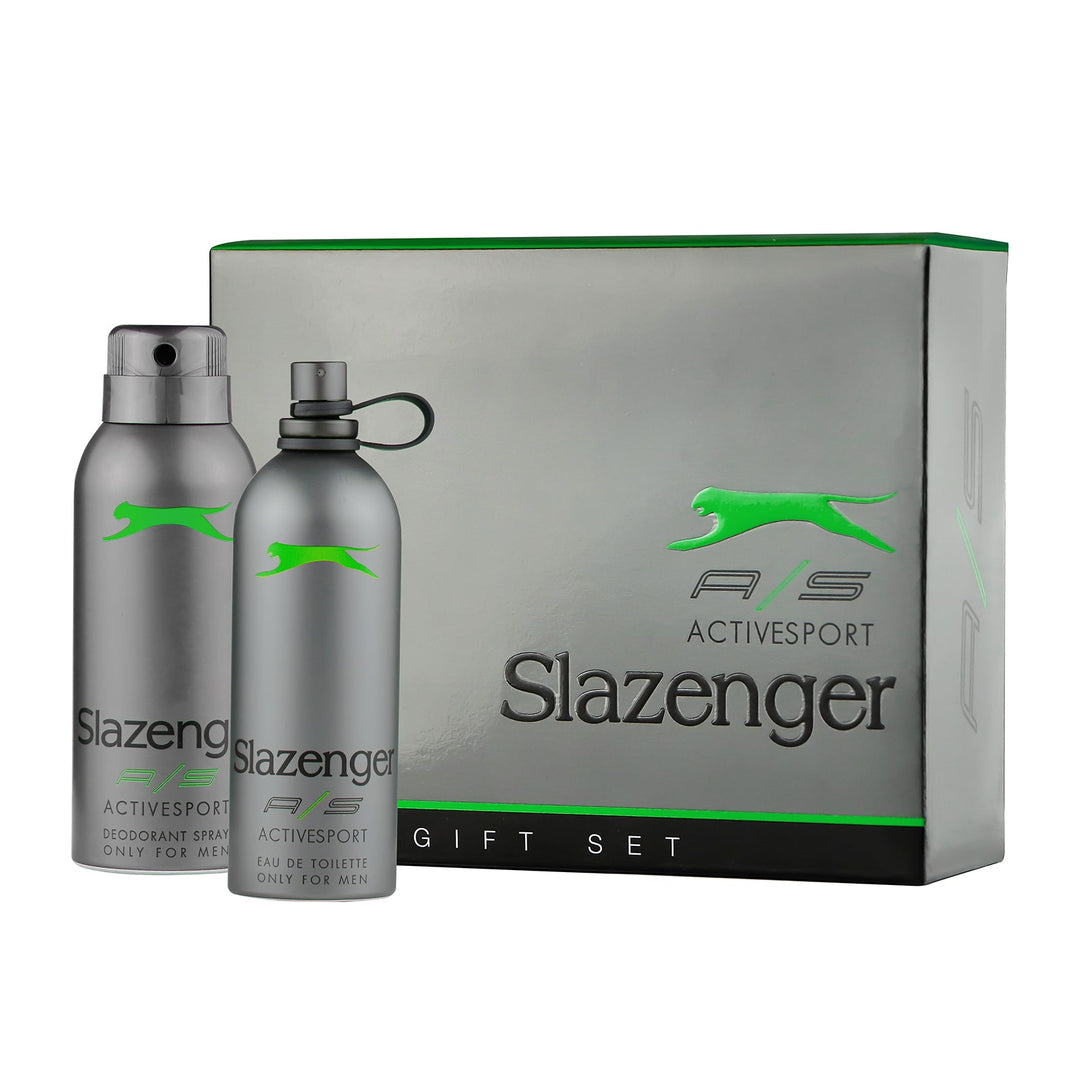 Slazenger Green SET eau de toilette & deodorant spray for men