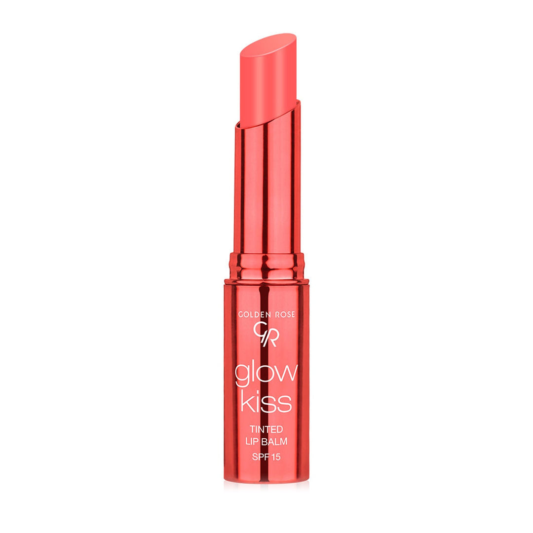 G.R GLOW KISS TINTED LIP BALM PEACH SHAKE NO:04