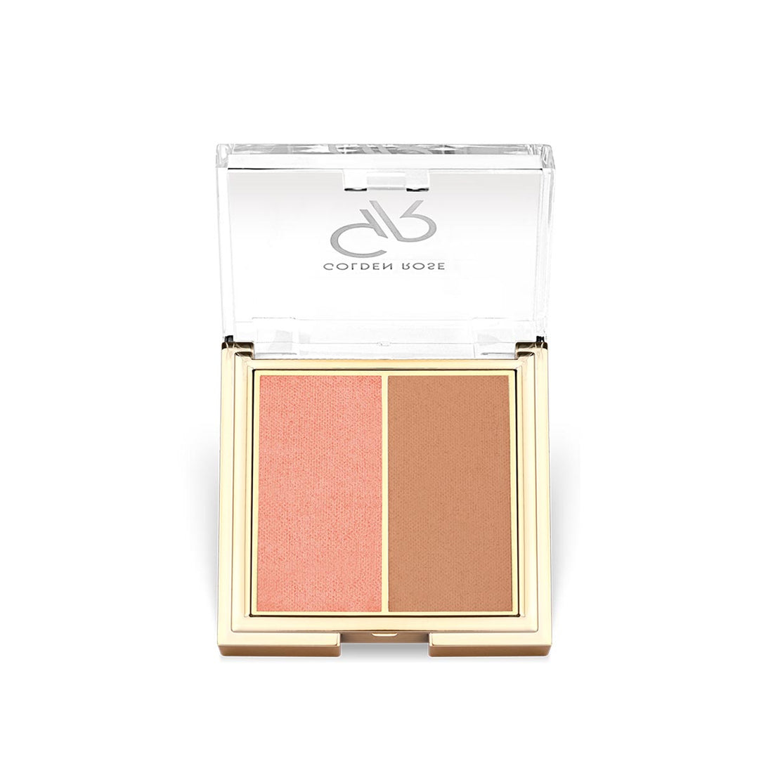 GOLDEN ROSE ICONIC BLUSH DUO NO:01