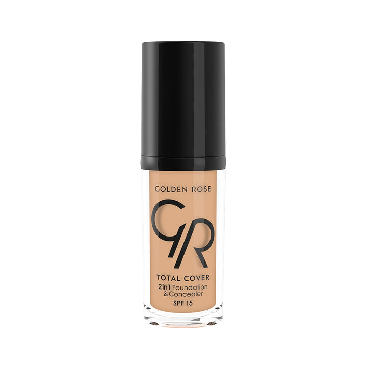 Golden Rose TOTAL COVER FOUNDATION & CONCEALER  Even-Looking Coverage