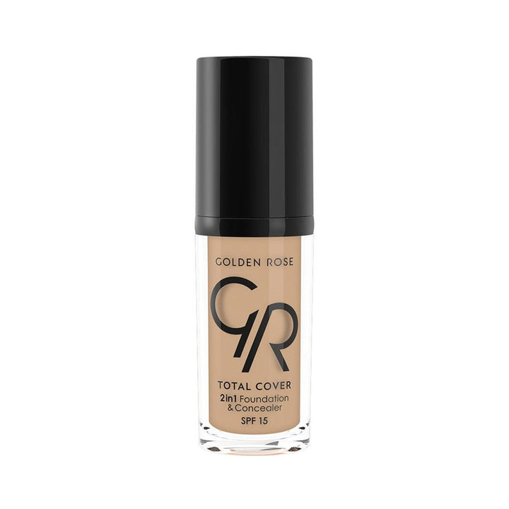 Golden Rose TOTAL COVER FOUNDATION & CONCEALER  Even-Looking Coverage