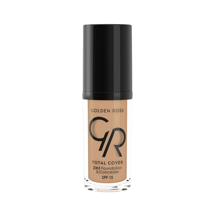 Golden Rose TOTAL COVER FOUNDATION & CONCEALER  Even-Looking Coverage