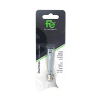 Fe Nail Clippers (small) Chrome plated, key holder – Everyday Beauty & Personal Care