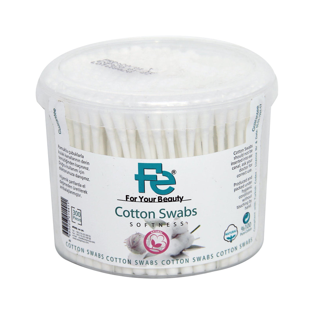 Fe Cotton Swabs 300 Pcs