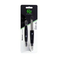 Fe Manicure Accessories set 2 nail files with cuticle remover – Everyday Beauty & Personal Care