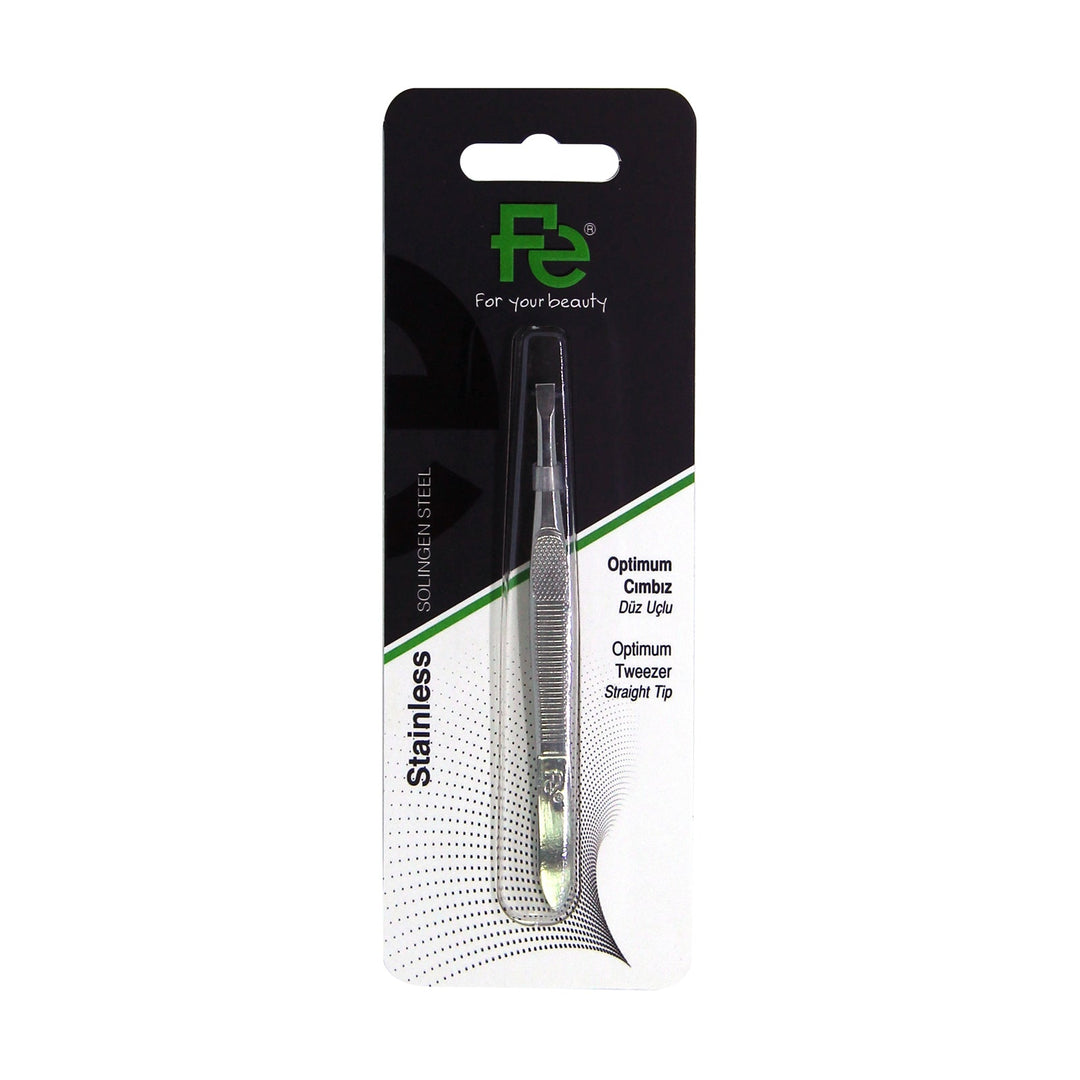 Fe Optimum Tweezers straight tip