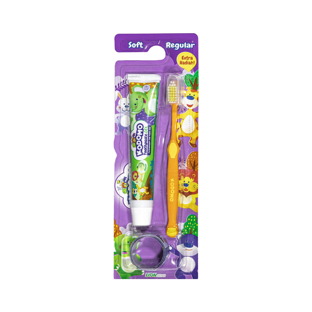 Kodomo Toothpaste Gel & toothbrush for kids